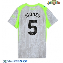 Maglie da calcio Manchester City John Stones #5 Terza Maglia Femminile 2025-26 Manica Corta